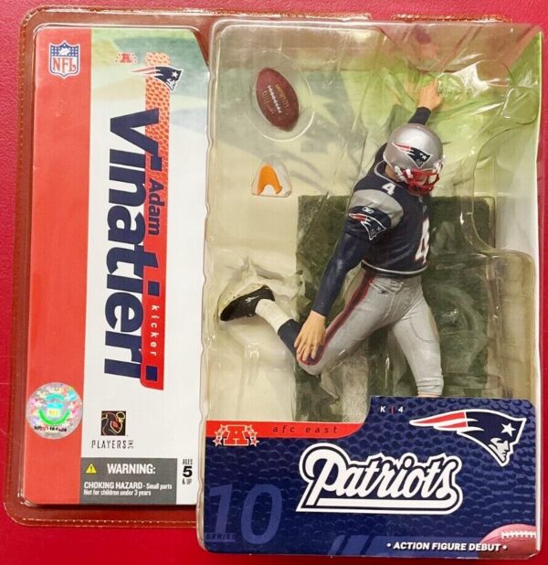 Series 10 Adam Vinatieri (2-Bar Helmet) (1A)