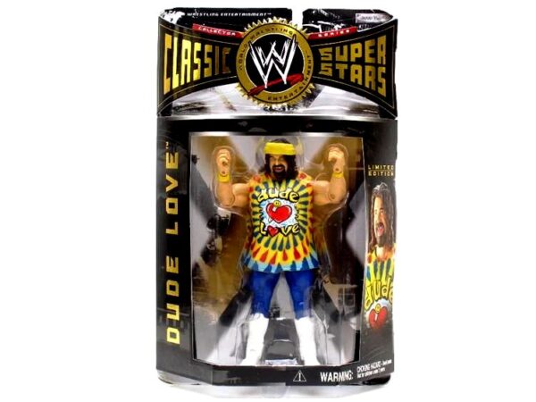 Dude Love -“Limited Edition-Chase Variant” (Classic Super Stars Series!) Series-2 “Rare-Vintage” (2004) 