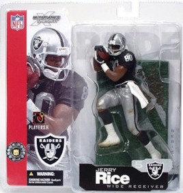 2002 Jerry Rice (Black-Jersey) with Towel-1a 2002 Jerry Rice (Black-Jersey) with Towel-1a