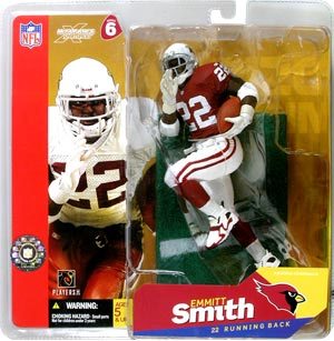 2003 McFarlane NFL Emmitt Smith (Red Jersey Chase-Variant)-B
