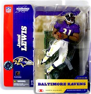 2004 McFarlane NFL Jamal Lewis ("Purple Jersey") Series-8