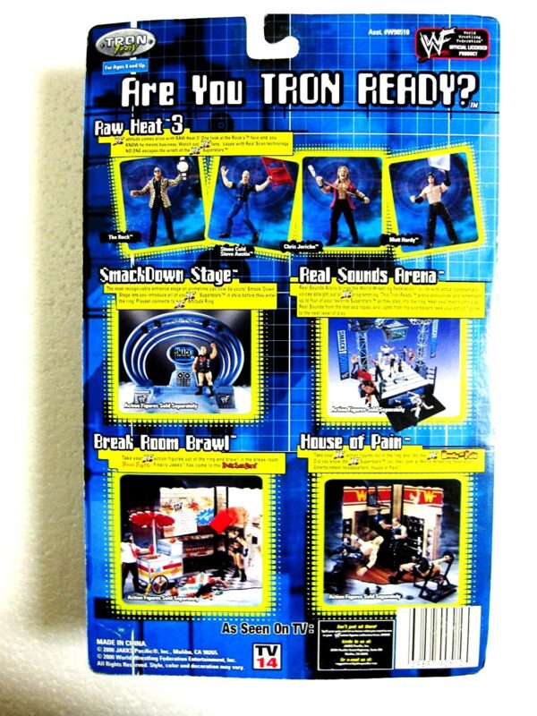 The Rock Raw Heat 3 SmackDown-1a The Rock -“Raw Heat 3”! (“WWF Smack Down”) Series-1 “Rare-Vintage” (2000)