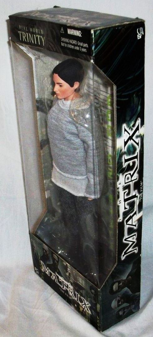 2000 N2 Toys -The Matrix Trinity "Real World" 12 inch Doll S-1-(C)