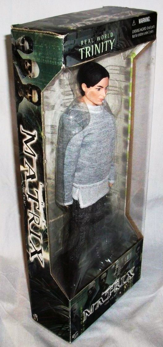 2000 N2 Toys -The Matrix Trinity "Real World" 12 inch Doll S-1-(B)