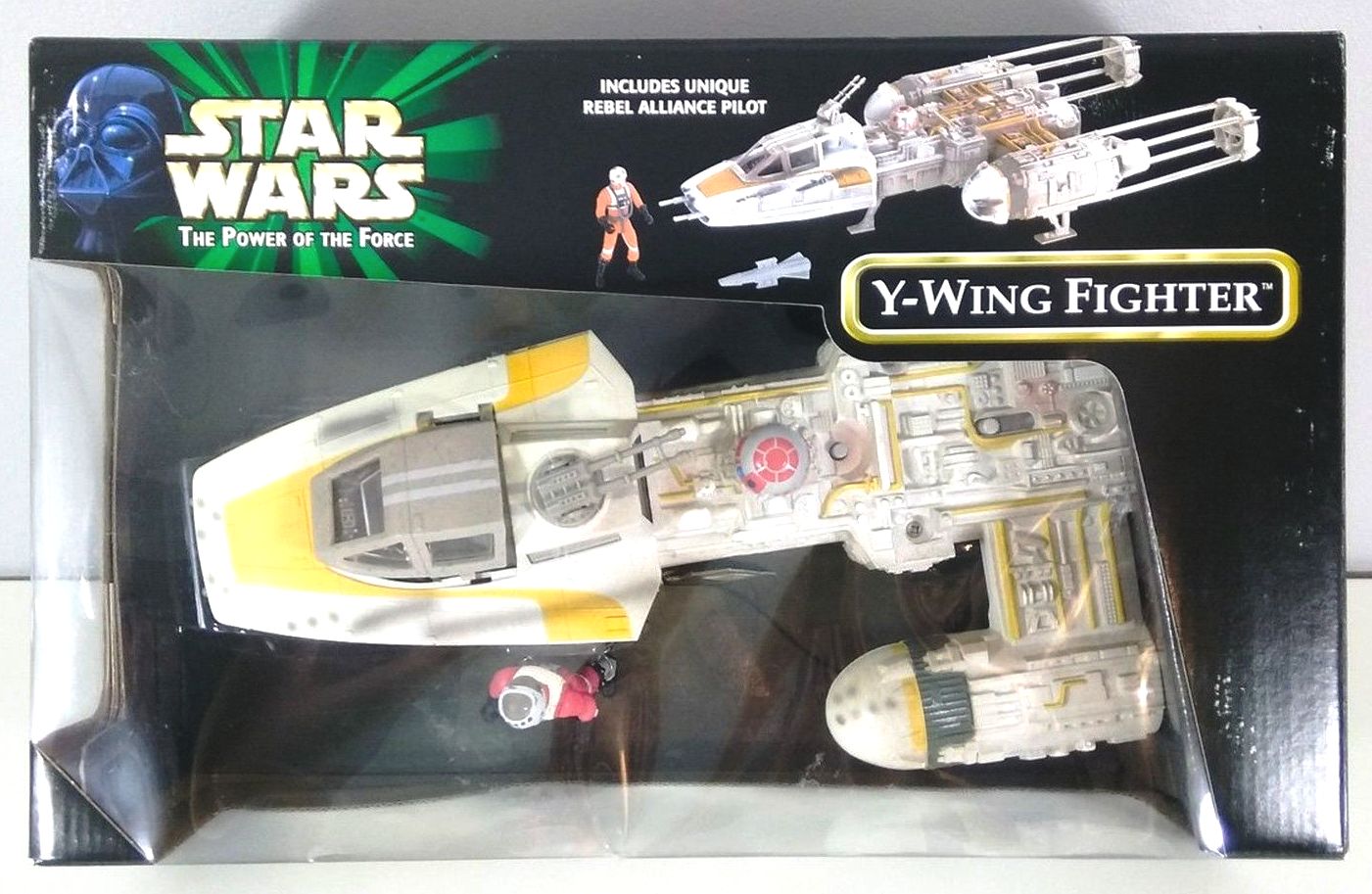 Y-Wing Fighter “w/Unique Rebel Alliance Pilot!” (Star Wars “The 