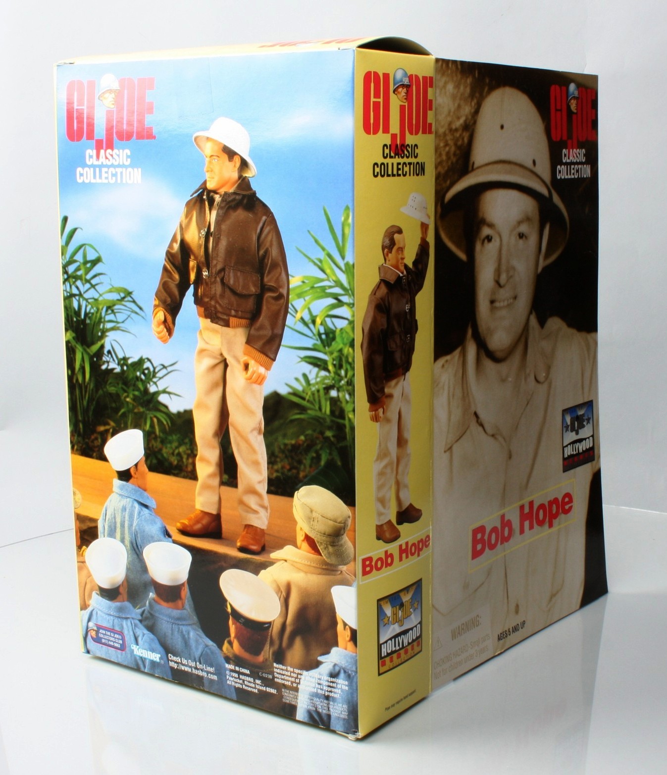 1998 Hasbro Gi Joe Classic Collection Bob Hope Hollywood Heroes Ww2 USO Tour MIB for sale online 