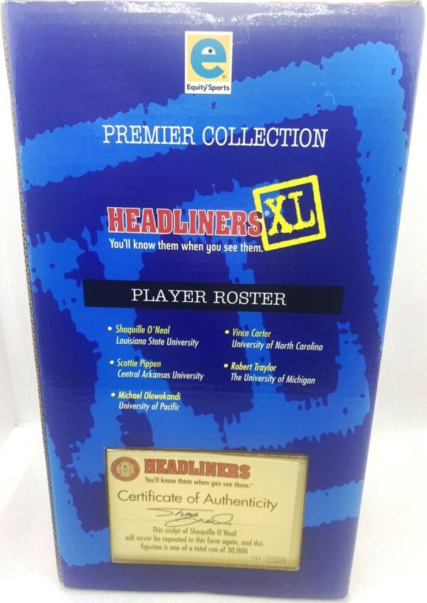 1999 Corinthian Headliners XL Shaquille O'Neal 3 1999 Corinthian Headliners XL Shaquille O'Neal 3