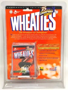 1999 Wheaties 24K Gold Signature Tiger Woods (1)