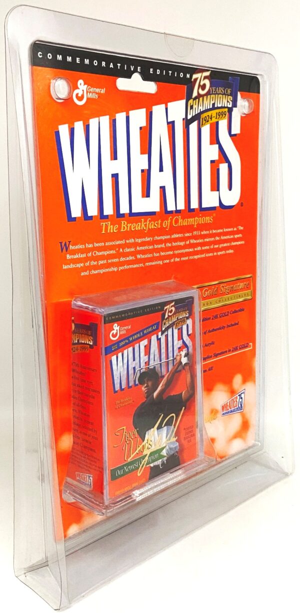 1999 Wheaties 24K Gold Signature Tiger Woods (2) 1999 Wheaties 24K Gold Signature Tiger Woods (2)
