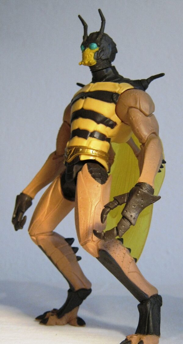 Buzz-Off “Open Mouth Smile w/Gold Belt”- Heroic Warrior! (Masters Of The Universe Series-5) “Rare-Vintage” (2002)