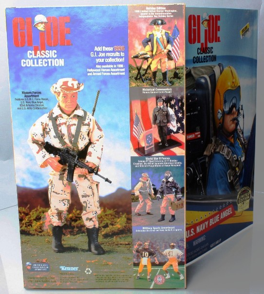 G.I. Joe U.S. Navy Blue Angel “12 Inch Caucasian”! (G.I. Joe Classic  Collection 