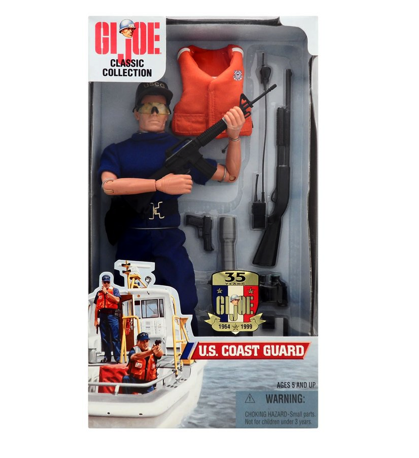 GI JOE Action Figures Coast Guard 1/6 Scale 35mm Camera 