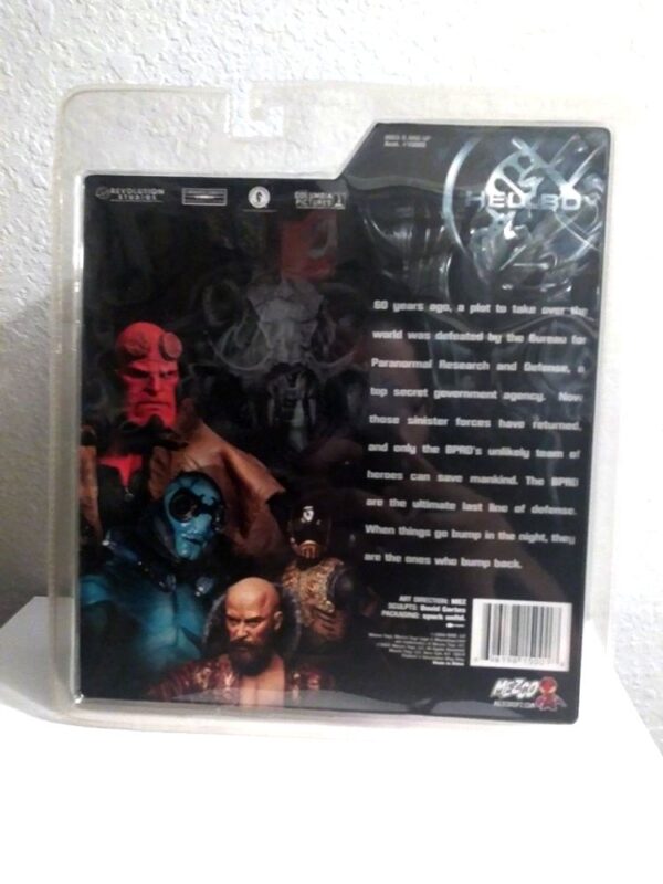 Hellboy Closed Mouth Stealth Outfit-4 Hellboy “Closed Mouth”! (Hellboy “Black Stealth Outfit” Movie Series) Series-1 “Rare-Vintage” 2004