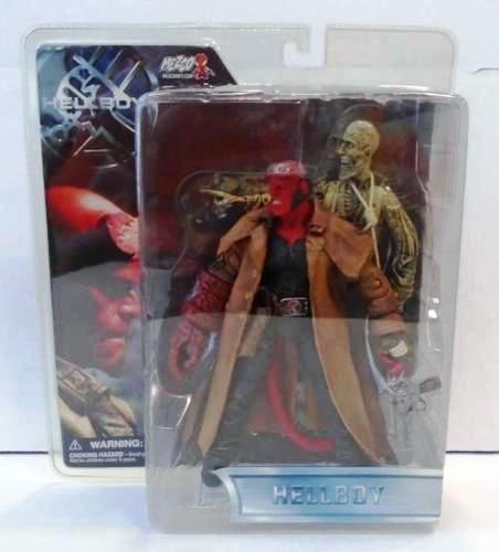 Hellboy open mouth with Ivan the corpse-a Hellboy "Open Mouth Angry Variant"! (Hellboy Trench Coat & "Ivan The Corpse" Movie Series) Series-1 “Rare-Vintage” 2004