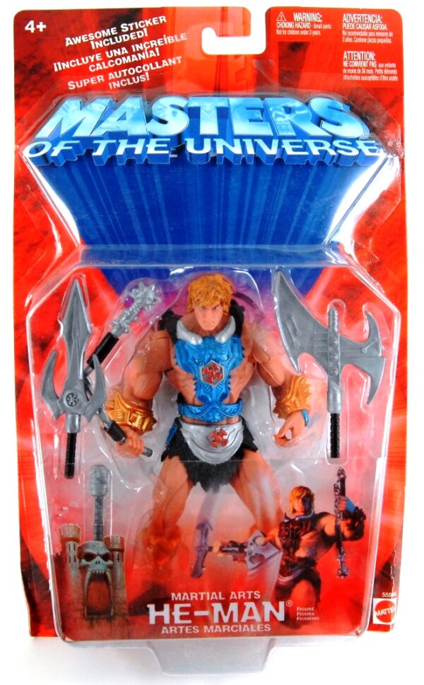 (Martial Arts He-Man)-1 Martial Arts - He-Man “Prince Adam”! (Masters Of The Universe Series-2) “Rare-Vintage” (2002)