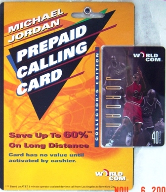 Michael Jordan Calling Card