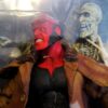 Open mouth Hellboy with Ivan the corpse (Angry Variant) (4) Hellboy "Open Mouth Angry Variant"! (Hellboy Trench Coat & "Ivan The Corpse" Movie Series) Series-1 “Rare-Vintage” 2004