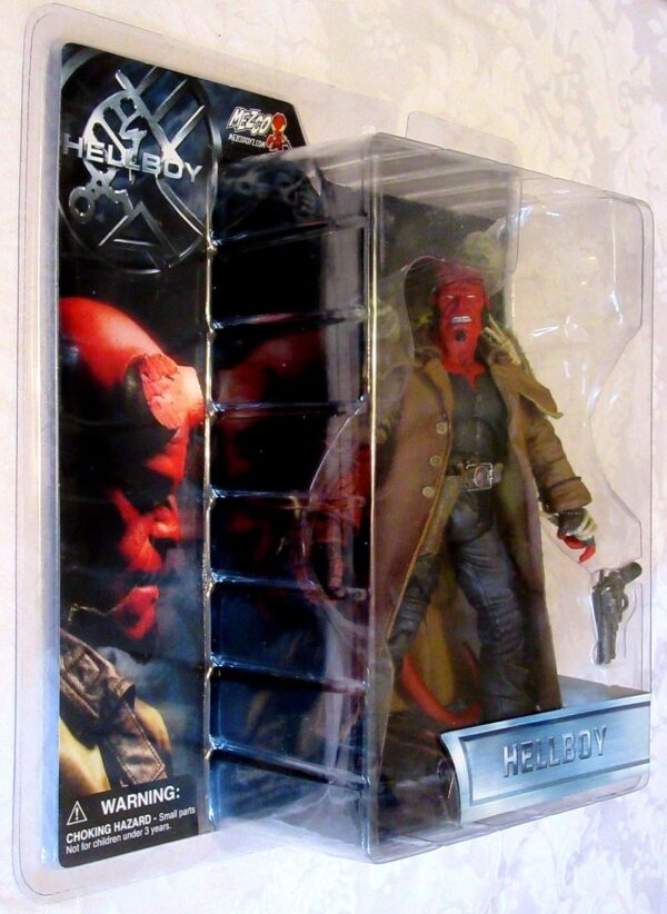 Open mouth Hellboy with Ivan the corpse (Angry Variant)-A Hellboy "Open Mouth Angry Variant"! (Hellboy Trench Coat & "Ivan The Corpse" Movie Series) Series-1 “Rare-Vintage” 2004
