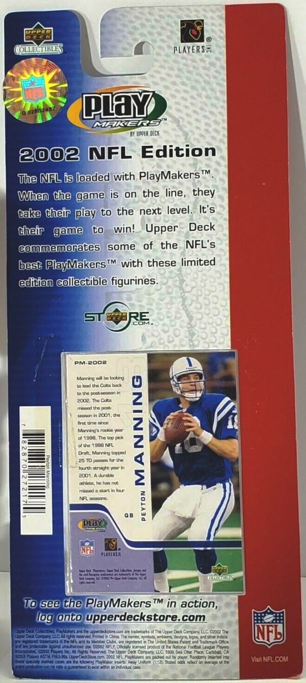 Peyton Manning 2002 Play Makers Peyton Manning 2002 Play Makers