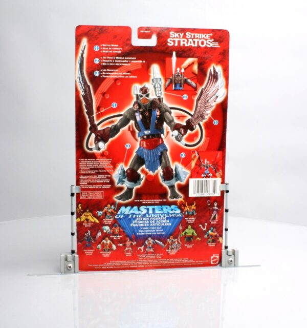 Sky Strike Stratos “Heroic Winged Warrior”! (Masters Of The Universe Series-1) “Rare-Vintage” (2002)