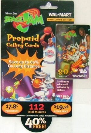 Space Jam Michael and Team Card