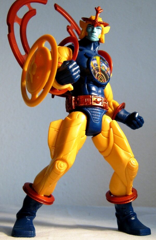 (Sy-Klone - battle ring and shield)-1b Sy-Klone “Heroic Warrior”! (Masters Of The Universe Series-4) “Rare-Vintage” (2002)