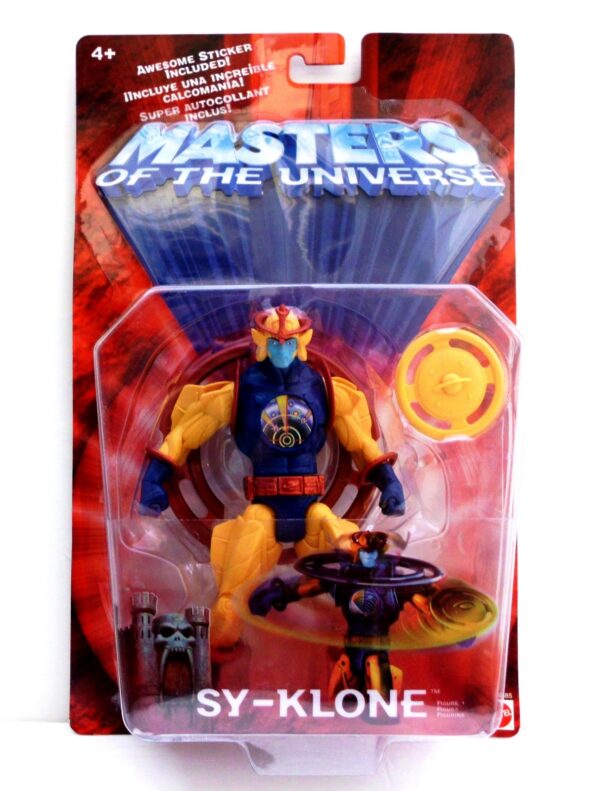 (Sy-Klone - battle ring and shield) Sy-Klone “Heroic Warrior”! (Masters Of The Universe Series-4) “Rare-Vintage” (2002)