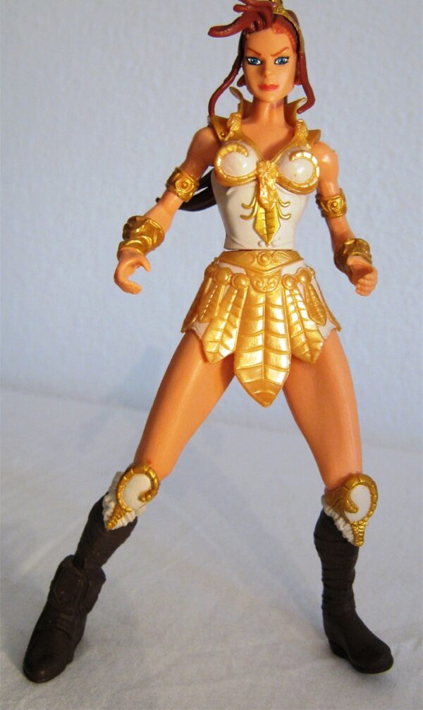 Teela “w/Action Chip & The Courage Of Adam-Video” Heroic Captain of the Guard! (Masters Of The Universe Series-3) “Rare-Vintage” (2002)