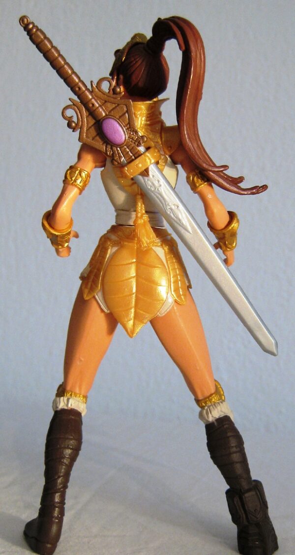 Teela “w/Action Chip & The Courage Of Adam-Video” Heroic Captain of the Guard! (Masters Of The Universe Series-3) “Rare-Vintage” (2002)
