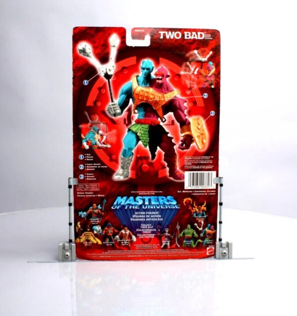 (Two Bad) (6e) Two Bad “w/Double-Headed Mace” Evil Warrior! (Masters Of The Universe Series-2) “Rare-Vintage” (2002)