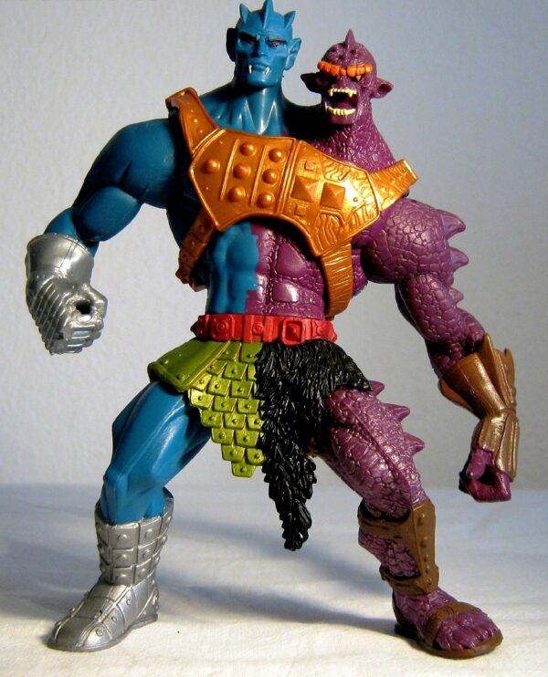 (Two Bad) (8) Two Bad “w/Double-Headed Mace” Evil Warrior! (Masters Of The Universe Series-2) “Rare-Vintage” (2002)