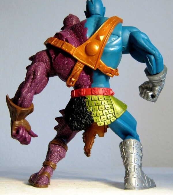 (Two Bad) (8a) Two Bad “w/Double-Headed Mace” Evil Warrior! (Masters Of The Universe Series-2) “Rare-Vintage” (2002)