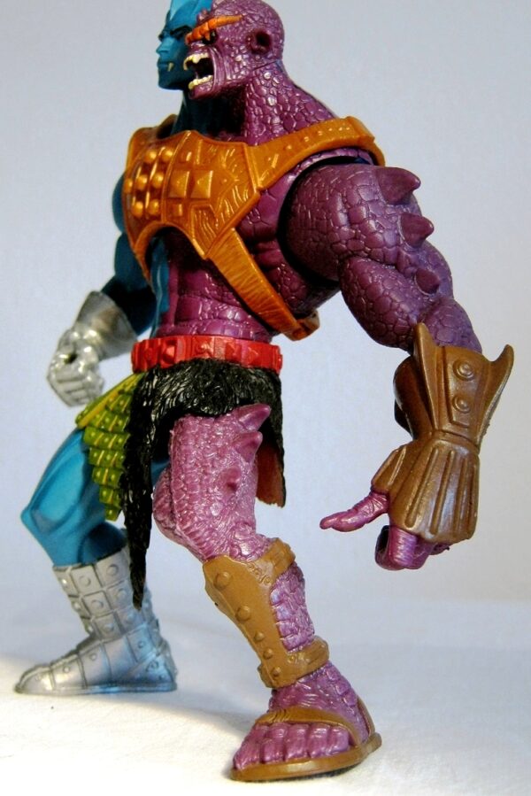 (Two Bad) (9a) Two Bad “w/Double-Headed Mace” Evil Warrior! (Masters Of The Universe Series-2) “Rare-Vintage” (2002)