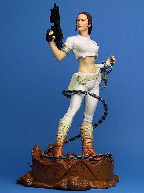 Unleashed Padme Amidala-(Blue Blister Pk) 1st Ed (Variant)-a1