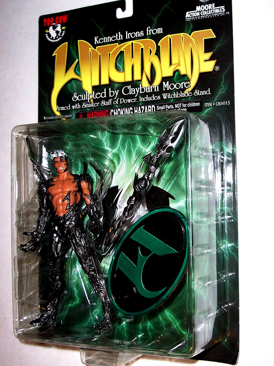 Details about   Kenneth Irons From Witchblade Action Figure Sculpted by Clayburn Moore 