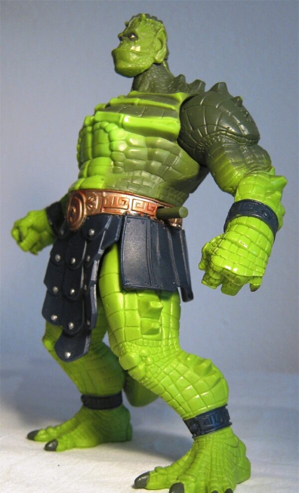 Whiplash (Regular Issue) "Silver & Bronze Trident Staff w/Bronze Belt"! (Masters Of The Universe Series-3) “Rare-Vintage” (2002)