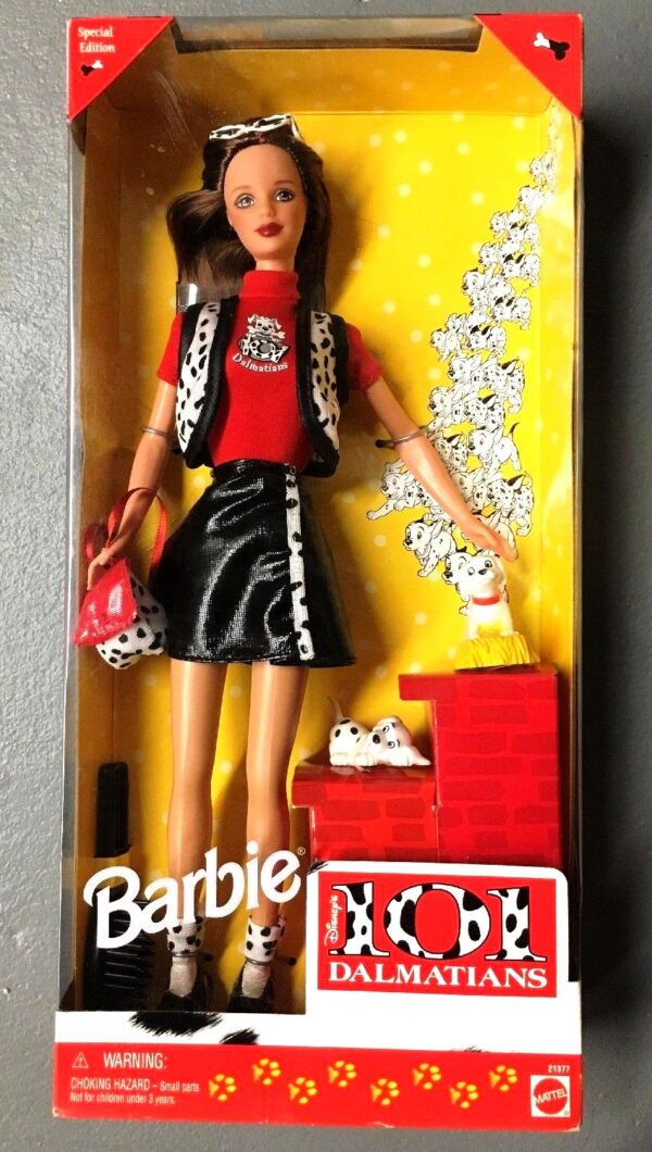 101 Dalmatians Barbie (Burnette) 1998 101 Dalmatians Barbie “Burnette” (Disney's Feature Movie “Toys R Us Exclusive” Special Edition) “Rare-Vintage” (1998)