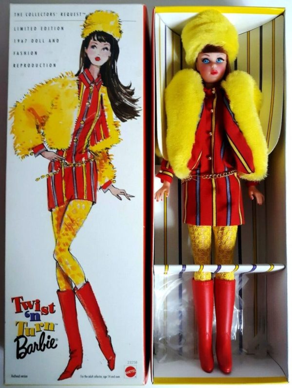 1967 Twist N Turn Barbie Redhead Reproduction - Copy (2)