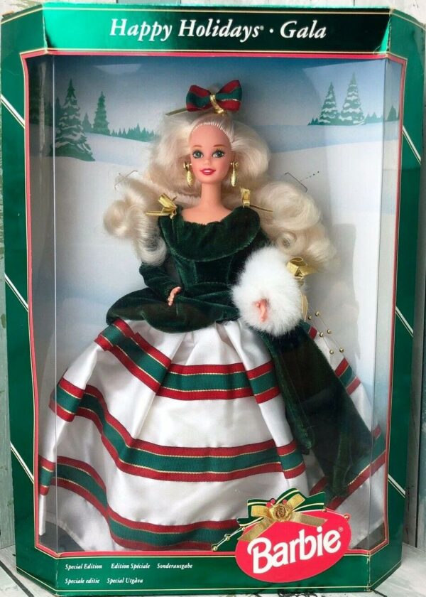 1994 Happy Holidays Barbie (Blonde) Gala-00-0