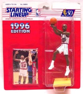 1996 Clyde Drexler Starting Lineup - Copy