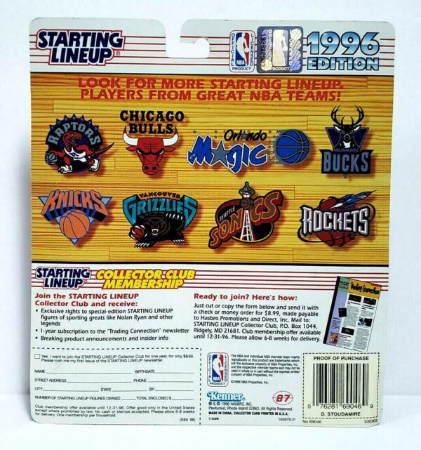 1996 Damon Stoudamire (Rookie) Starting Lineup-01b