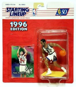 1996 Damon Stoudamire (Rookie) Starting Lineup - Copy