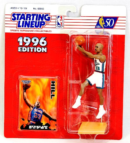 1995 Kenner Starting Lineup Basketball Figure 7" Grant Hill Rookie Pistons NEW 