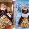 1996 Happy Holidays Barbie Doll Blonde Special Edition Rare-Vintage 1996