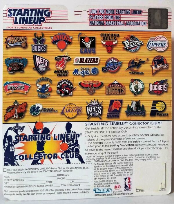 1997 Antonio McDyess (Extended Series) Starting Lineup-01d