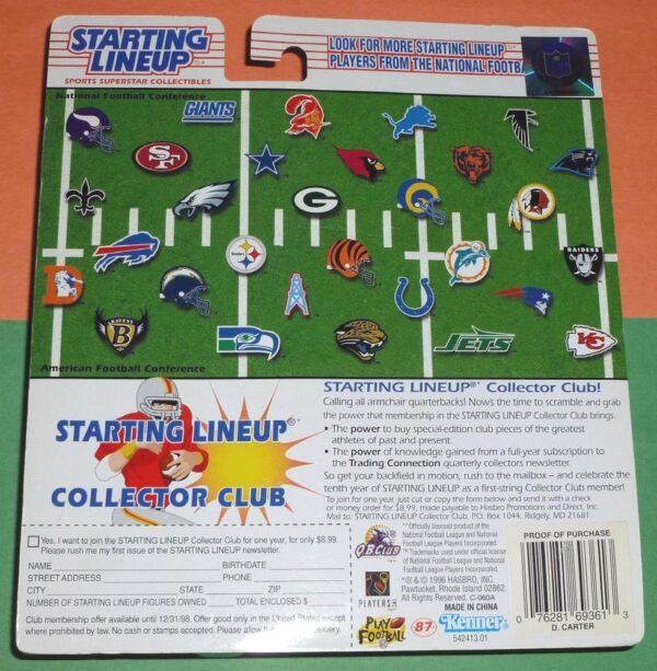 1997 Dale Carter (Rookie 1st Piece)-01cc 1997 Dale Carter (Rookie 1st Piece)-01cc