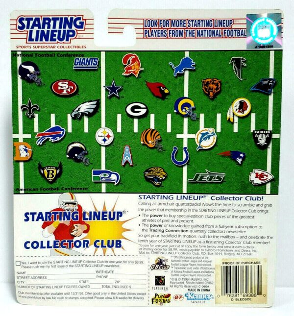 1997 Drew Bledsoe (Starting Lineup)-01b