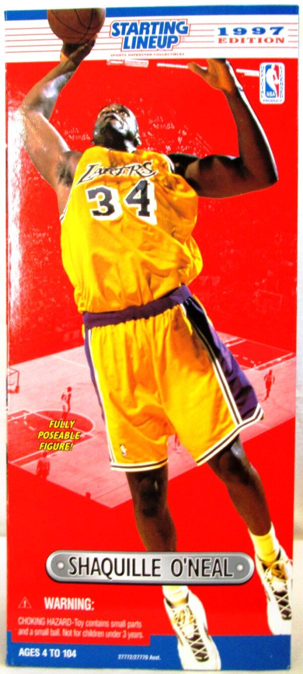 1997 Shaquille O'neal 12 inch Starting Lineup