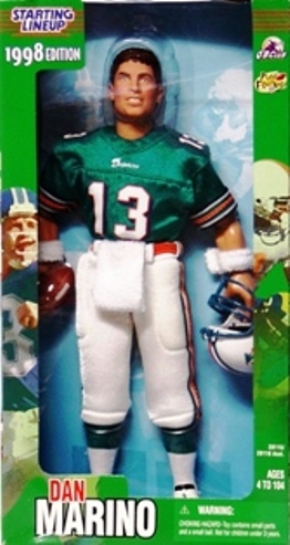1998 Open Loose Starting Lineup Classic Double Dan Marino Miami Dolphins 
