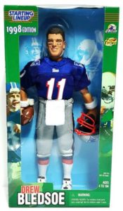 1998 Drew Beldsoe 12 Inch 1998 Edition Starting Lineup-0 - Copy